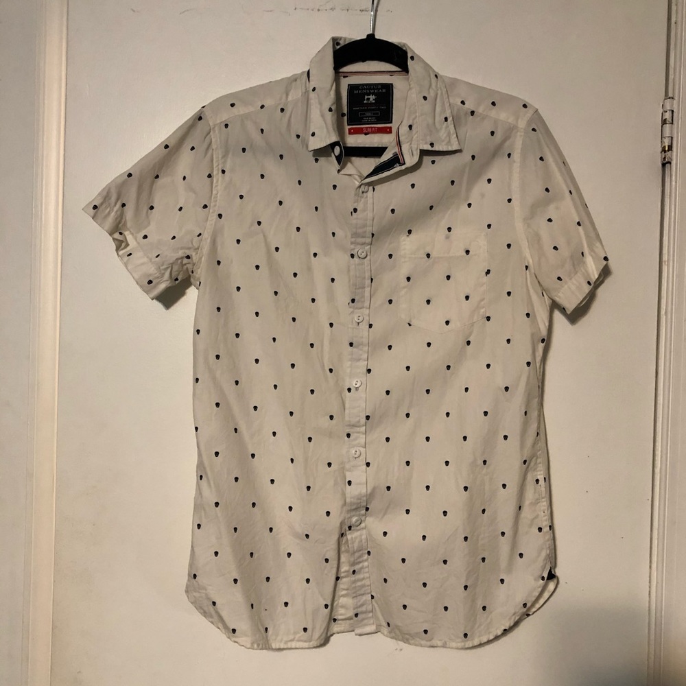 Cactus short sleeve button down.